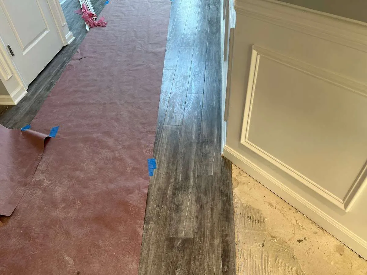 Completed marble shower restoration in Destrehan